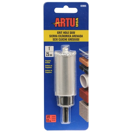 Artu 1" Tungsten Carbide Grit Hole Saw 02805
